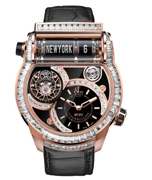 (image for) Jacob & Co Replica EPIC SF24 TOURBILLON BAGUETTE ES802.20.BD.BD.A watch